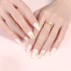 New 24-piece wearable nail products, simple and irregular nail plates, nail art stickers, ballet nail factory direct sales, in stock Application Scenario